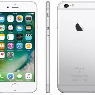 iPhone 6s Apple 32GB Prata 4G Tela 4.7”