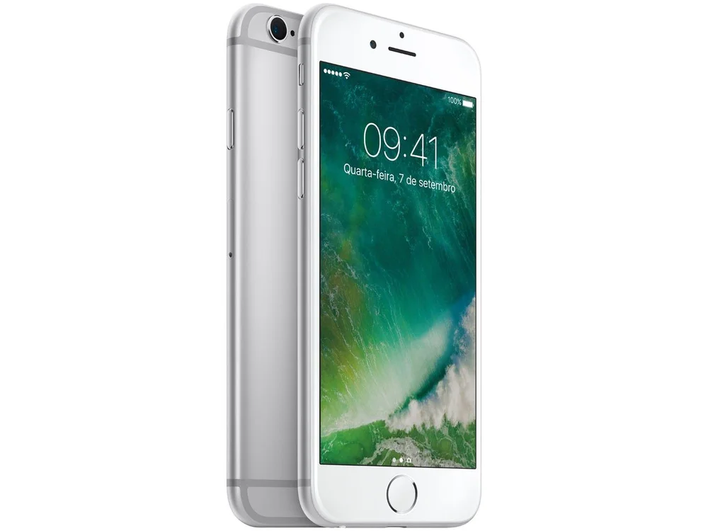 iPhone 6s Apple 32GB Prata 4G Tela 4.7”