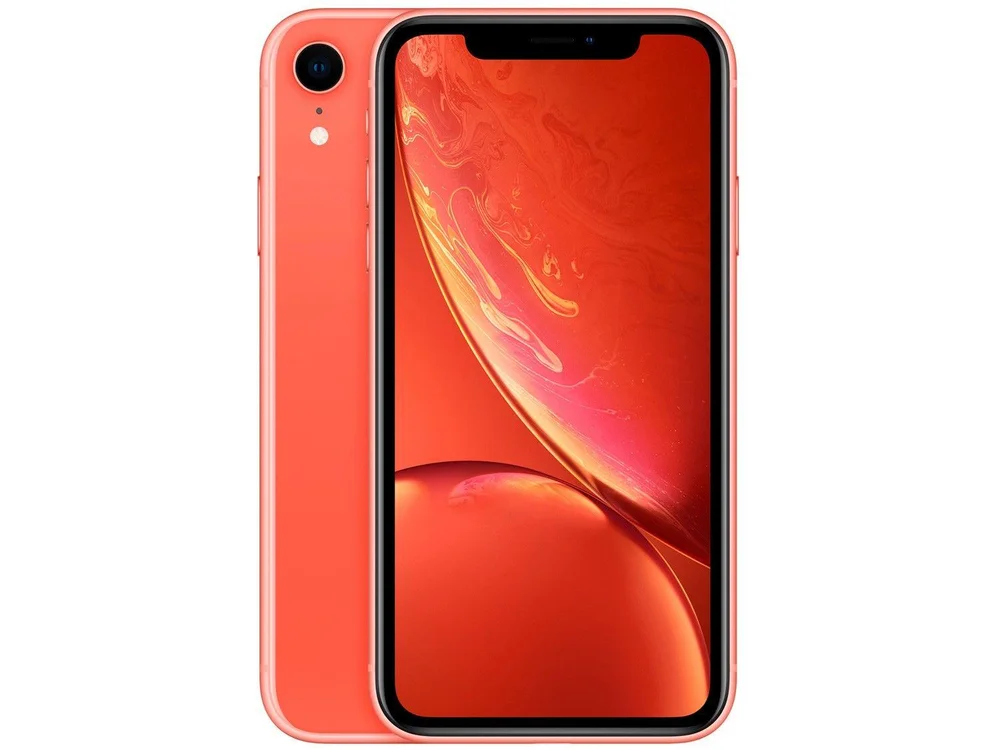 iPhone XR Apple 64GB Coral 6,1” 12MP iOS