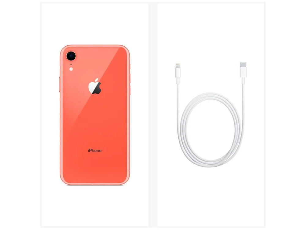 iPhone XR Apple 64GB Coral 6,1” 12MP iOS