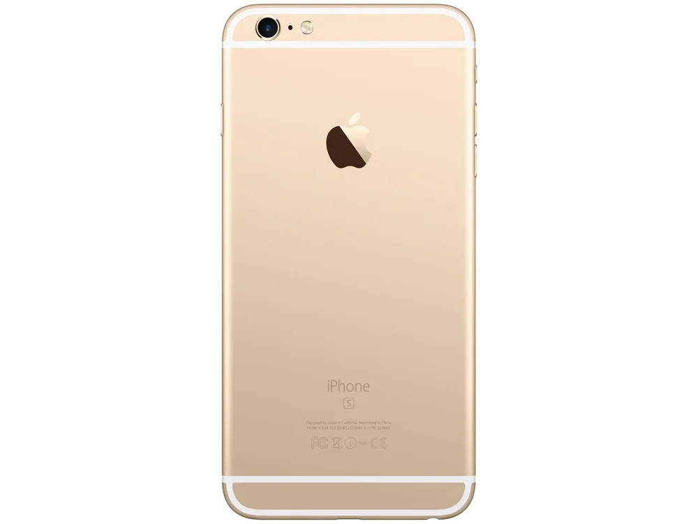 iPhone 6s Plus Apple 64GB Dourado 4G Tela 5.5”