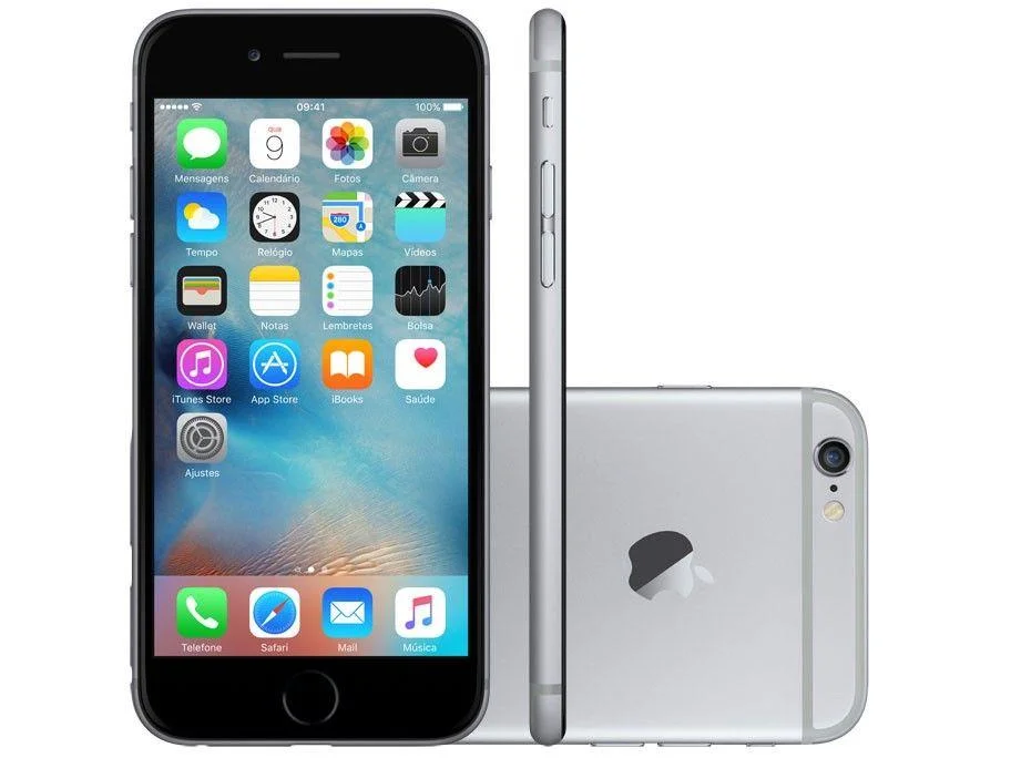iPhone 6 Apple 64GB 4G iOS 8 Tela 4.7” Câm. 8MP