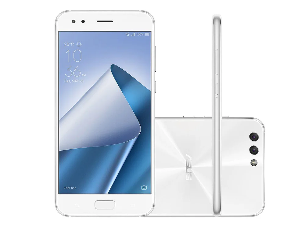 Smartphone Asus Zenfone 4 + Bumper 64GB Branco
