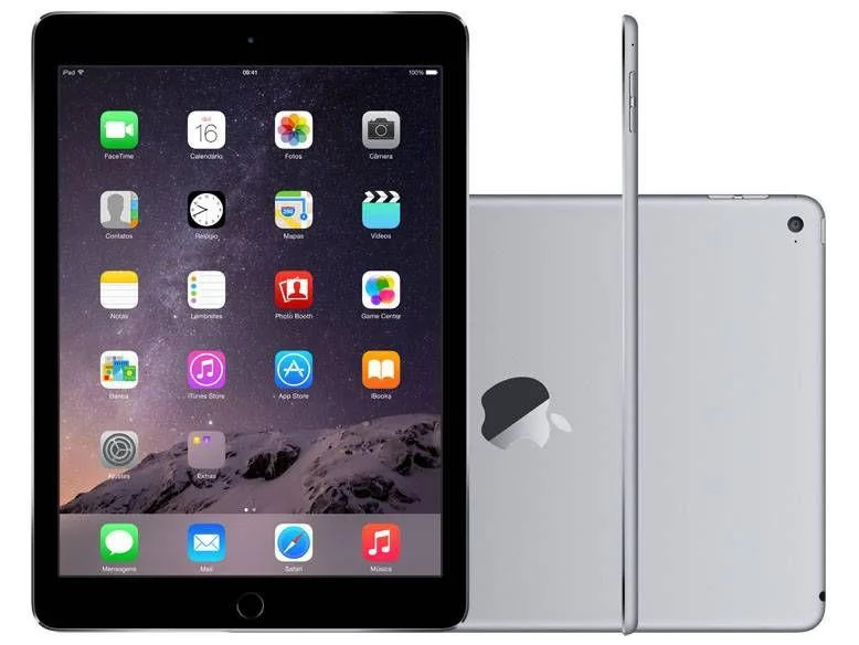 iPad Air 2 Apple 128GB Cinza Chumbo Tela 9,7”