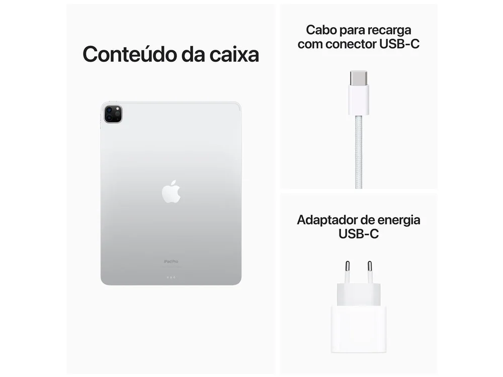 Apple iPad Pro 12,9” 6ª Geração Wi-Fi + Cellular