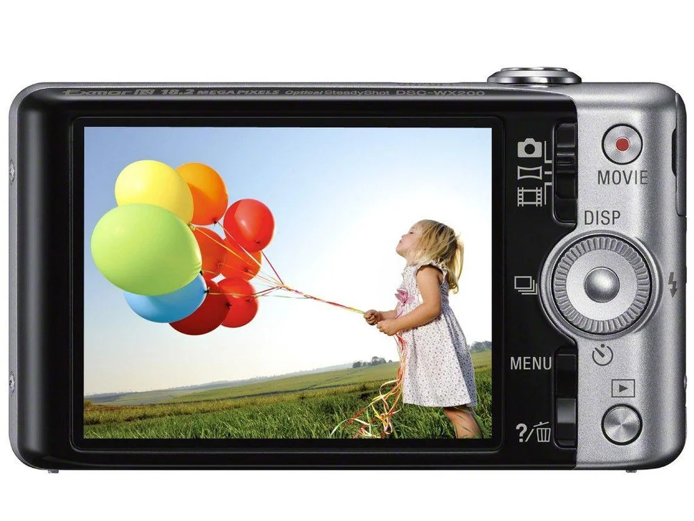 SONY デジタルカメラ DCS-WX200 Câmera Digital Sony DSC-WX200 18.2MP LCD 2,7”