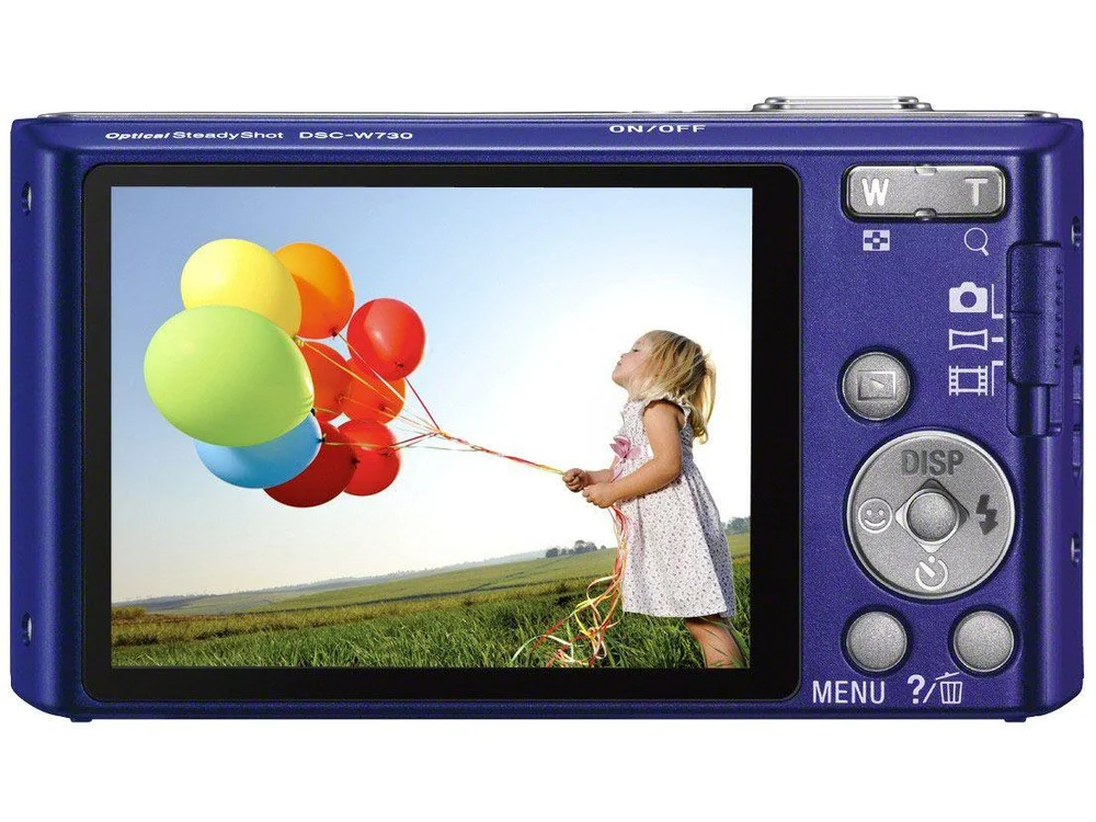 SONY Cyber-shot DSC-W730 本体 パープル Câmera Digital Sony Cyber-Shot DSC-W730 16.1MP