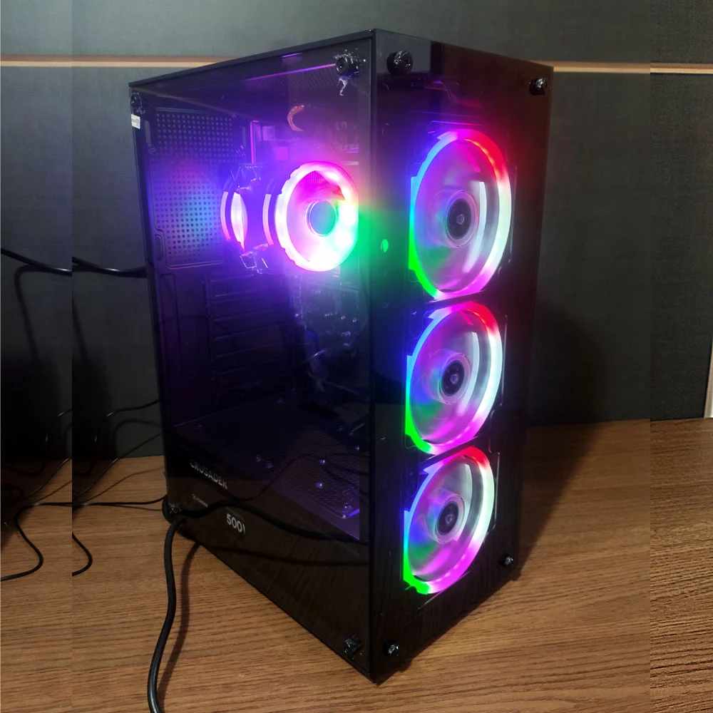 PC Gamer Intel Core I5 3º 3350 c/ Placa de Vídeo dedicada Rx 580 De 8GB, SSD 240GB, Ram 16GB E Wi-fi em Campinas - foto 2