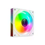 Cooler Fan F9‑l300wh C3tech RGB 120 mm LED RGB Espelho Infinito, Moldura Slim, Molex 4‑pinos - Branco