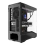 Gabinete Gamer Round5 Icebox Black Atxcom 4 Fans Vidro Fontal Sem Fonte - 7411