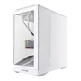 Gabinete Gamer Round5 Icebox White Atxcom 4 Fans Vidro Fontal Sem Fonte - 7412