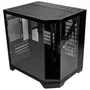 Gabinete Gamer Aquário K-mex Ângulo Cg-01kv, Painel Duplo Frontal Em Vidro Temperado, Usb 3.2, Micro-atx, Preto - Cg01kvrh001cb0x