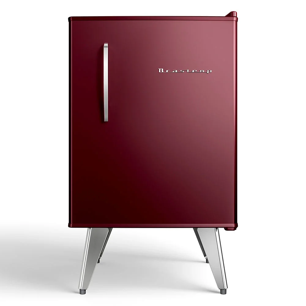 Frigobar Retrô 76 Litros Brastemp Marsala Wine - Bra08mg - 220v Frigobar Retrô 76 Litros Brastemp Marsala Wine - Bra08mg - 220v