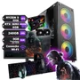 PC Gamer Completo Ryzen 5 5500, Placa de Vídeo dedicada RTX 3050 6gb, SSD 240GB, Ram 8GB, Wi-fi e Monitor 20"