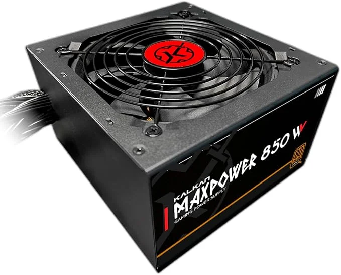 Fonte Gamer Kalkan 850w Watts 80 Plus Bronze Preto Fonte Gamer Kalkan 850w Watts 80 Plus Bronze Preto