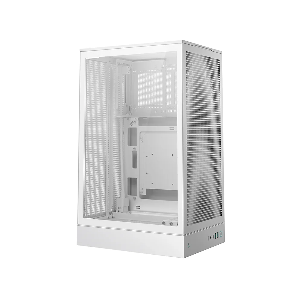 Gabinete Gamer Deepcool Ch270 Microatx Vertical Sem Fans Branco