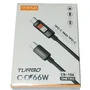 Cabo 66w Tipo-c Turbo 1m LED 5v 9v Reforçado A'gold