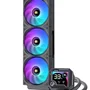Water Cooler ARGB 360mm Preto | Triple Fan RGB | PWM | Intel e AMD | PC Gamer