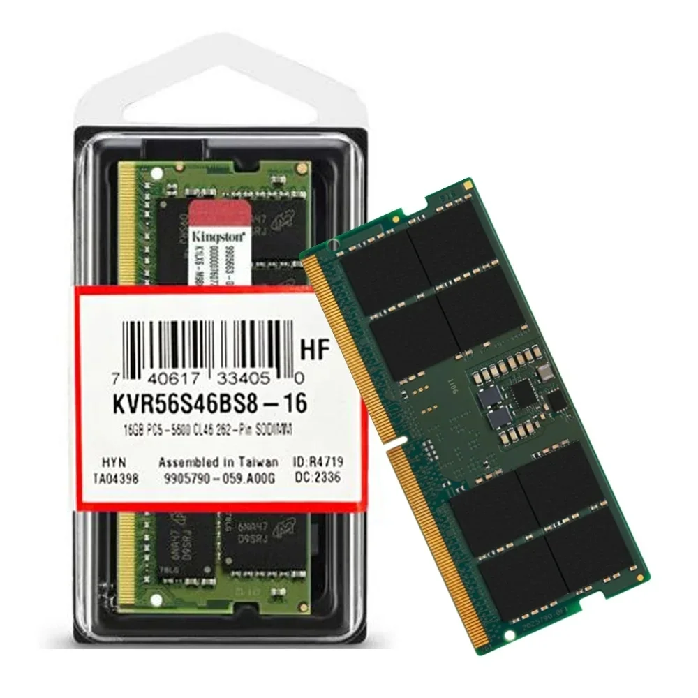Memória Ram Notebook Kingston Ddr5 16gb 5600mt/s Memória Ram Notebook Kingston Ddr5 16gb 5600mt/s