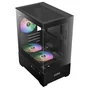 Gabinete Gamer Gamdias Aura Gc9m Elite 3 Fans S/fonte Micro Atx Preto
