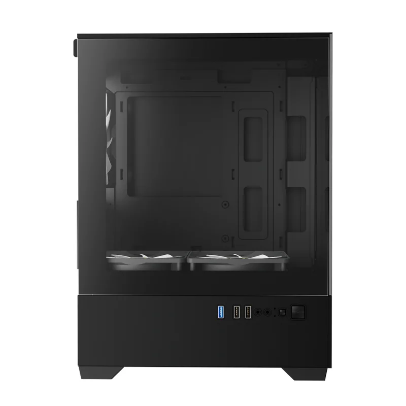 Gabinete Gamer Gamdias Aura Gc9m Elite 3 Fans S/fonte Micro Atx Preto