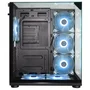 Gabinete Gamer Aquário K-mex Cg-01p4 - Vidro Temperado - Micro Atx - Preto - Cg01p4rh001cbox