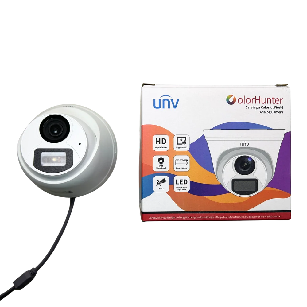 Camera Dome Plastico Color Hunter 1080p