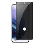 Película 3d Vidro Privacidade Compatível Para Smartphone Samsung S25 Fe Com Furo Para Digital
