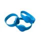 Pulseira Rfid 125 Khz Silicone Gg Azul - 100 Unidades