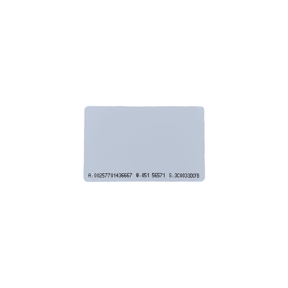 Cartão Iso Rfid 125 Khz Aws - 1000 Unidades