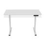 Mesa De Escritório Flexispot Com Regulagem De Altura, Branca - Fq2-ww-1260