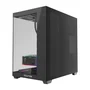 Gabinete Gamer Round5 Asuka Mid Tower Atx Sem Fans Preto