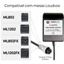 Fonte Mesa Som Loudvox Ml802 Ml1202 Fx 18,5v Ac X2 650ma