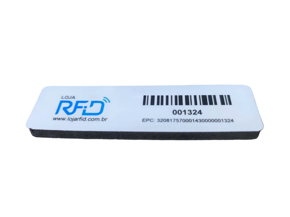 Etiqueta Rfid Uhf 74x20x5 Metal - 10 Unidades