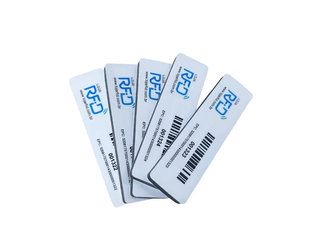 Etiqueta Rfid Uhf 74x20x5 Metal - 10 Unidades