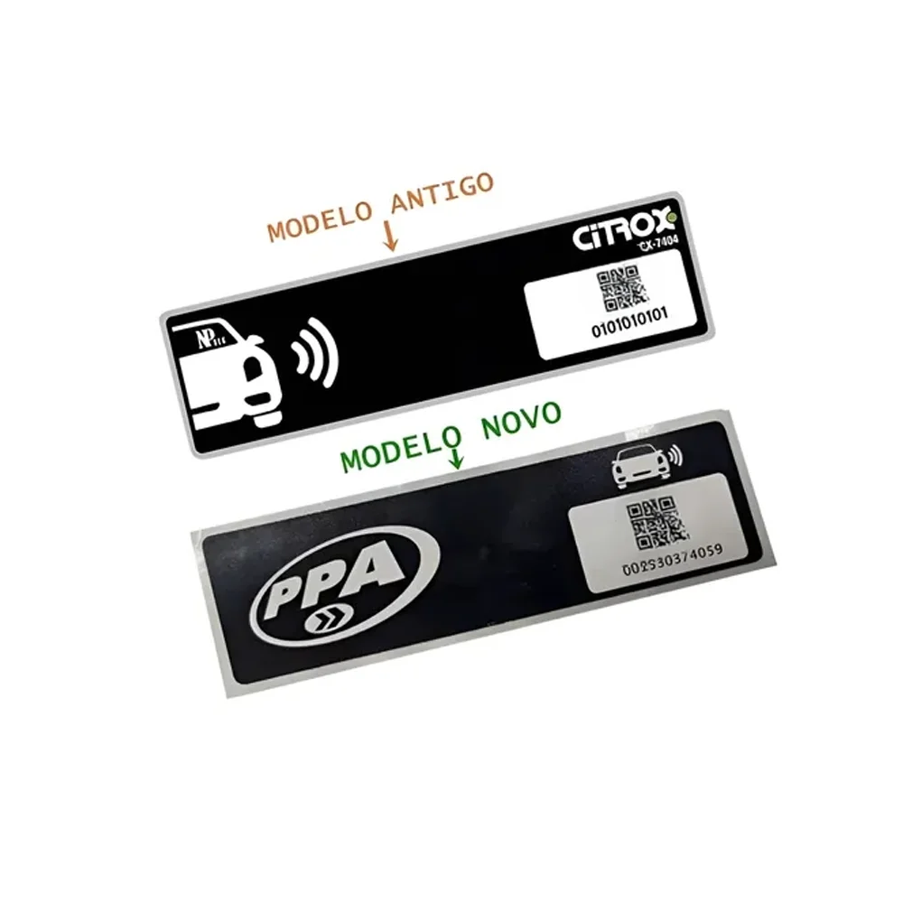 Etiqueta Rfid Uhf Veicular Citrox Ppa Cx7404 - 50 Unidades Etiqueta Rfid Uhf Veicular Citrox Ppa Cx7404 - 50 Unidades