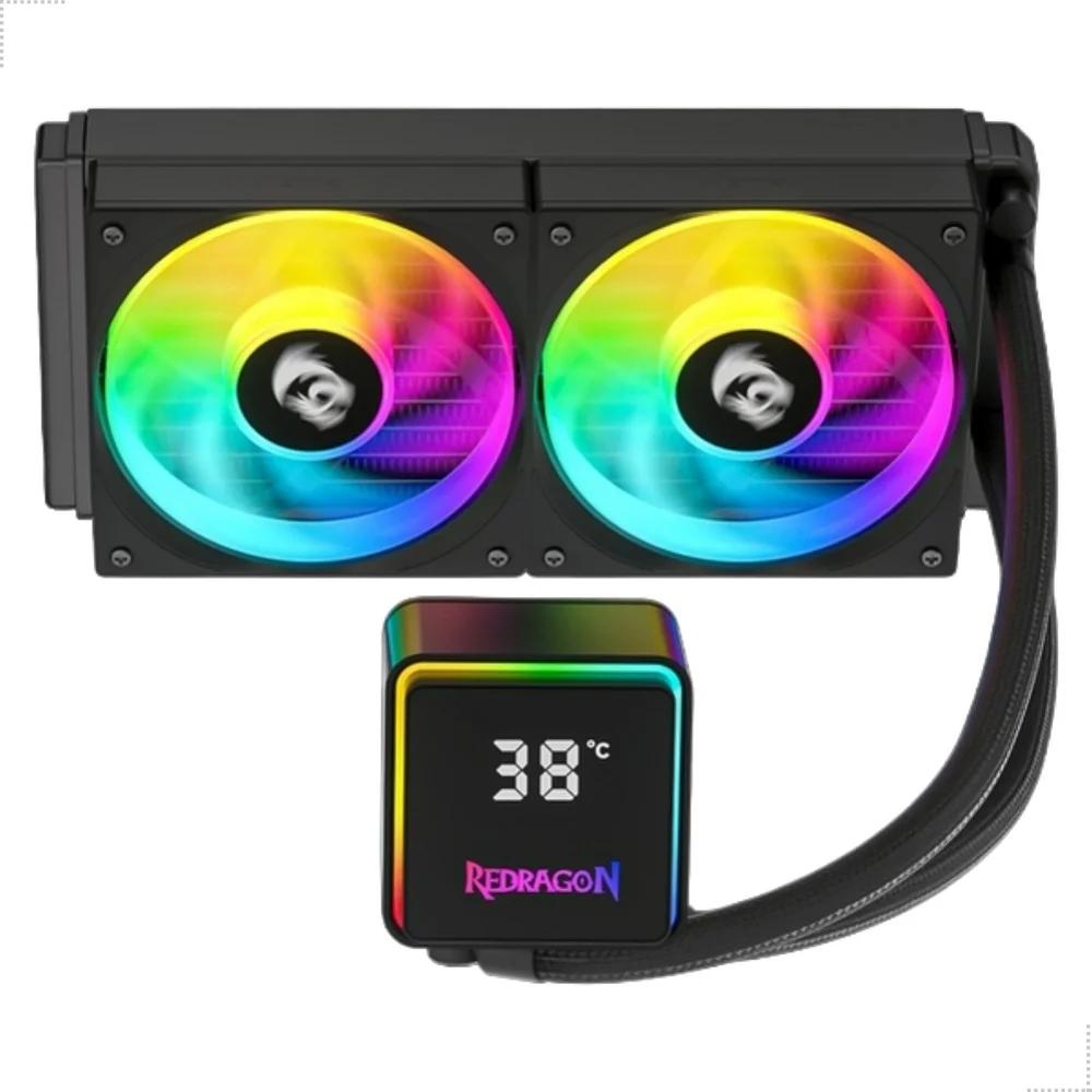 Water Cooler Redragon Effect Ccw-1021 240mm ARGB Preto