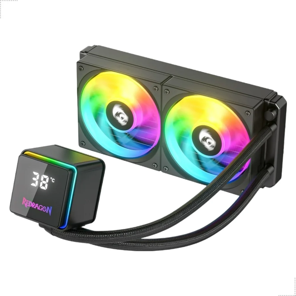 Water Cooler Redragon Effect Ccw-1021 240mm ARGB Preto