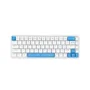 Teclado Gamer Mecânico RGB Compacto 68 Teclas, Cabo Usb-c Removível, Ideal Para Jogos E Trabalho, Alta Performance