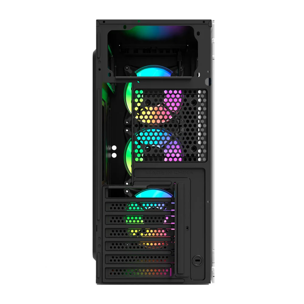 Gabinete Gamer Smog Com 3 Fans RGB - Clanm Gabinete Gamer Smog Com 3 Fans RGB - Clanm