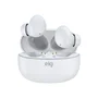 Fone De Ouvido Tws Aura Go, Bluetooth 5.4, Toque Inteligente, 20h De Áudio, Usb-c, Branco, Tws-argo, Elg Cor:branco