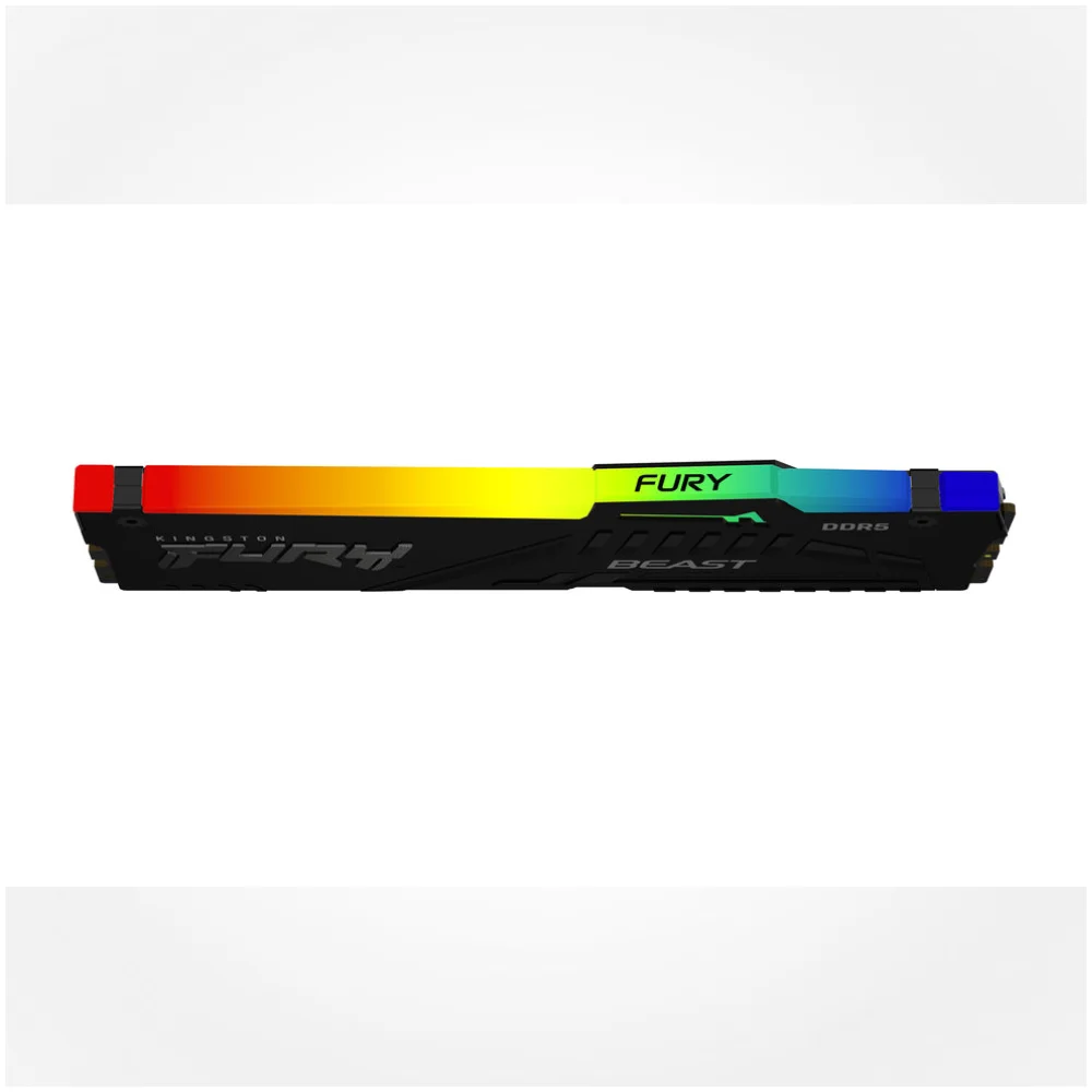 Mem?ria Kingston Fury Beast, RGB, 16gb, 6800mhz, Ddr5, Preto - Kf568c34bbea/16