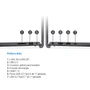 Notebook Dell 15 Dc15-c3100-u20 15.6" Full Hd Intel Core 3-100u 8GB 512gb SSD Linux Preto Carbono