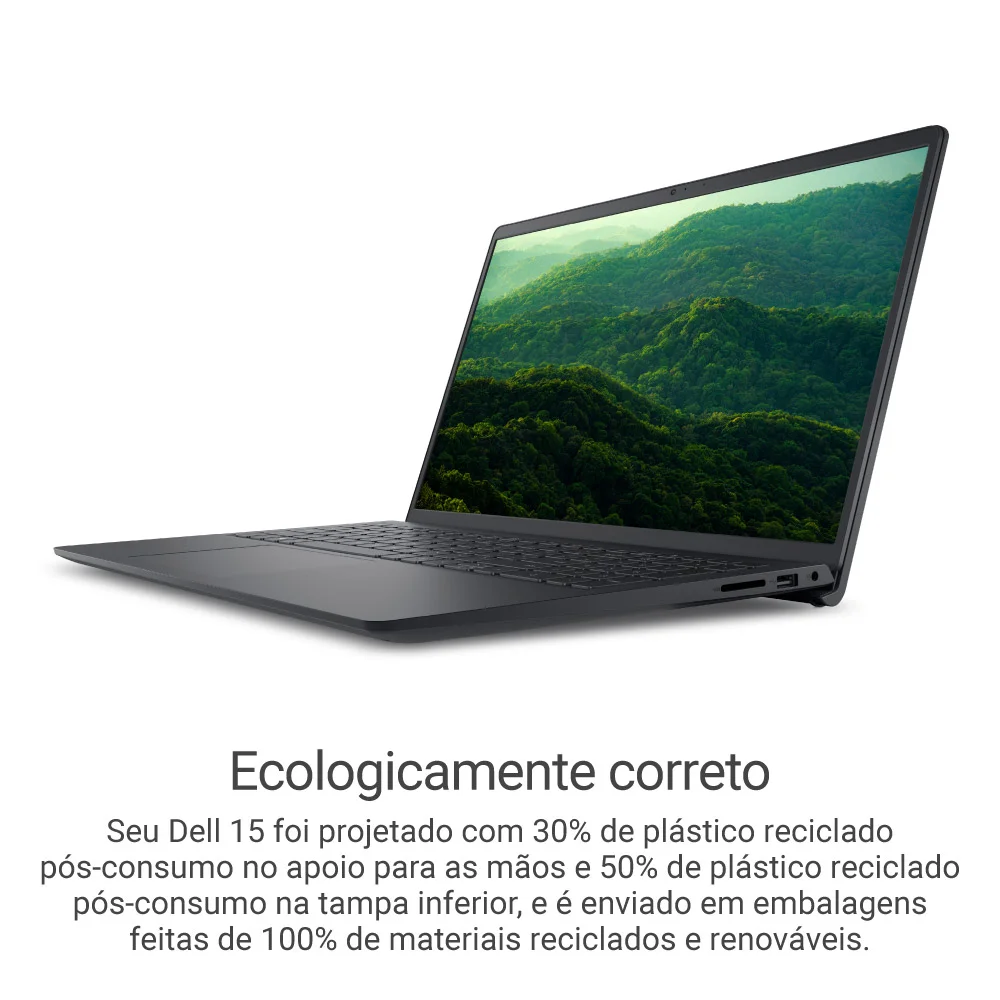 Notebook Dell 15 Dc15-c3100-u20 15.6" Full Hd Intel Core 3-100u 8GB 512gb SSD Linux Preto Carbono Notebook Dell 15 Dc15-c3100-u20 15.6" Full Hd Intel Core 3-100u 8GB 512gb SSD Linux Preto Carbono