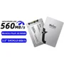 SSD Netac 2TB Sata Iii Leitura 560mb/s Gravação 520mb/s 3d Nand - Prata