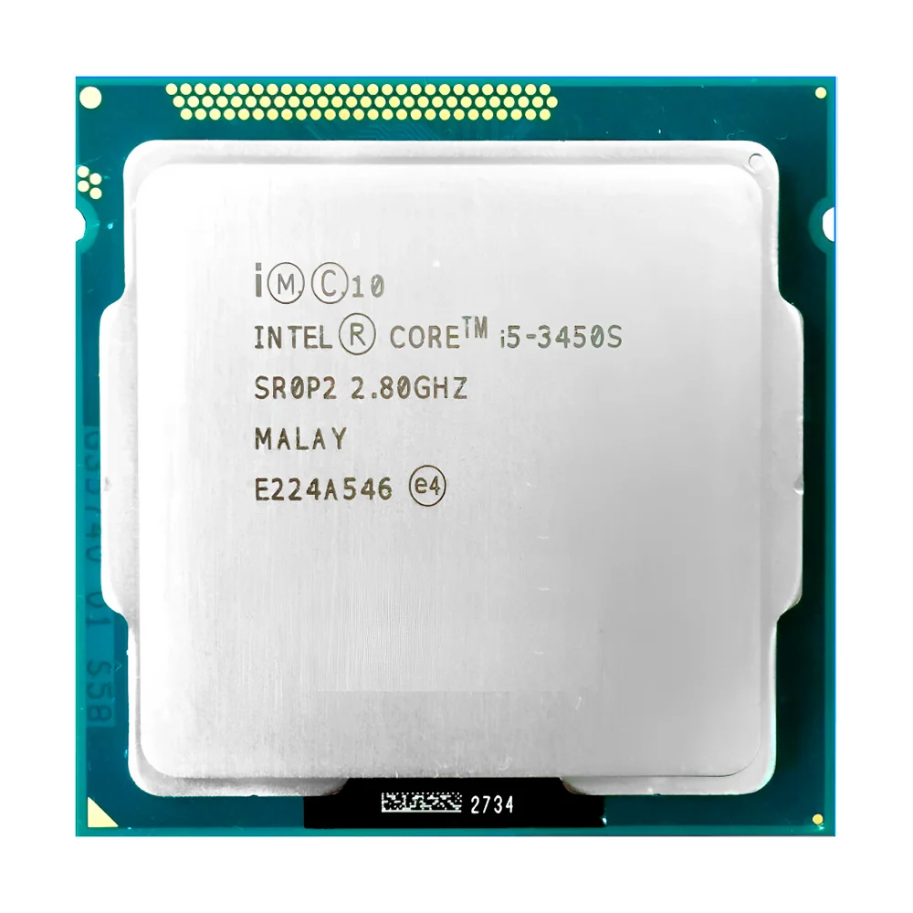 Processador Intel Core i5-3450s, 2.80 Ghz (turbo 3.50 Ghz), 4 Núcleos, 6 Mb Cache, Tdp 65 W, LGA  1155, 3ª Geração, Oem