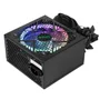 Fonte Gamer Dash 600w Preto Com Fan LED RGB - Vfg600wpr