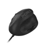 Mouse Ergonomico PCyes Rest 2400dpi Silent Click Cabo 1,8m - Mrsc01