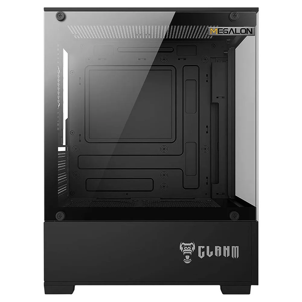 Gabinete Clanm Megalon Mini Tower Preto mATX mini-ITX 4 Slots VGA 280mm ATX Gabinete Clanm Megalon Mini Tower Preto mATX mini-ITX 4 Slots VGA 280mm ATX