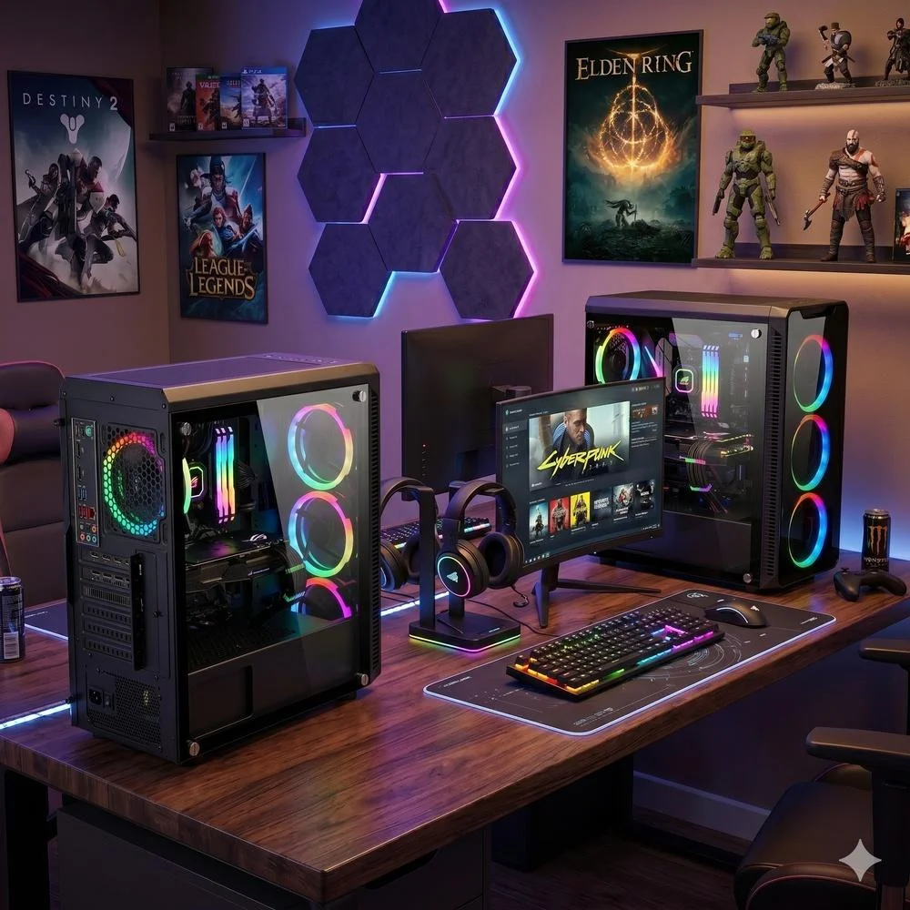 PC Gamer Competo 3green Levelup, Amd Ryzen 5, Radeon Rx 560, 16gb Ddr4, SSD 1TB, - view 3